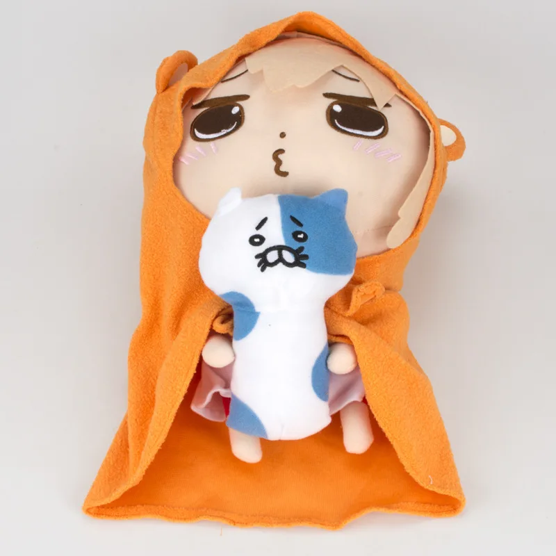 Kawaii Аниме Фигурка плюшевая кукла Санкаку голова Himouto Умару-Чан Умару дома мягкая игрушка 35 см детские подарки