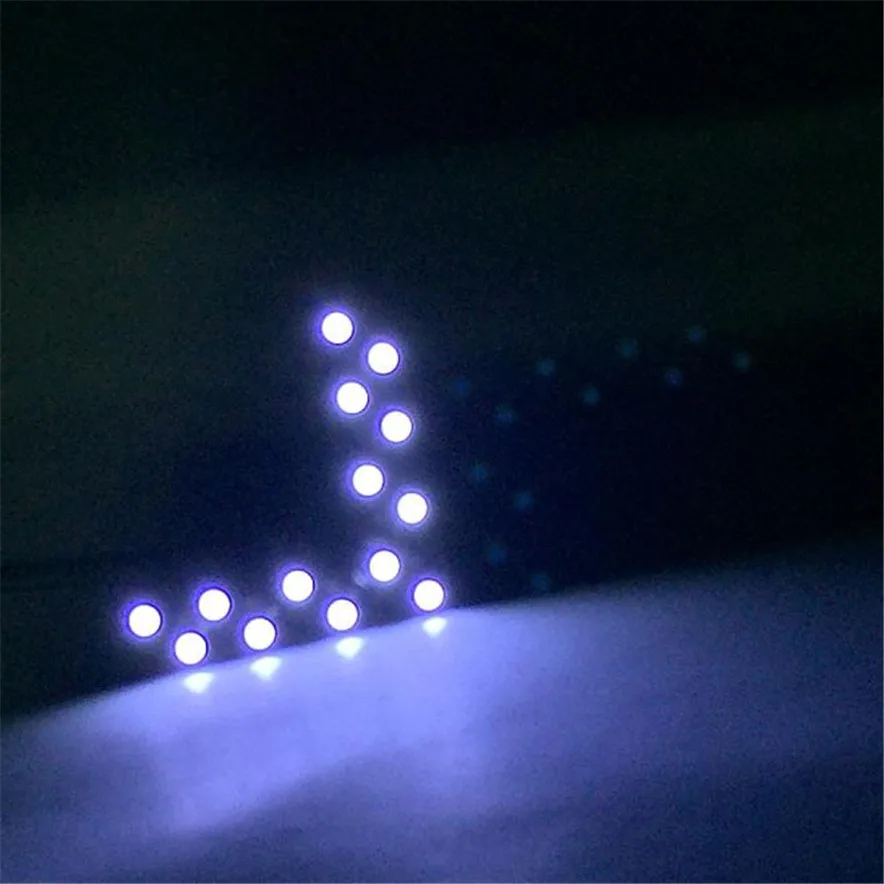 CARPRIE индикатор 14 SMD Светодиодная Стрелка Панель для заднего автомобиля* индикатор для зеркала указатель поворота L7110 Прямая поставка A30