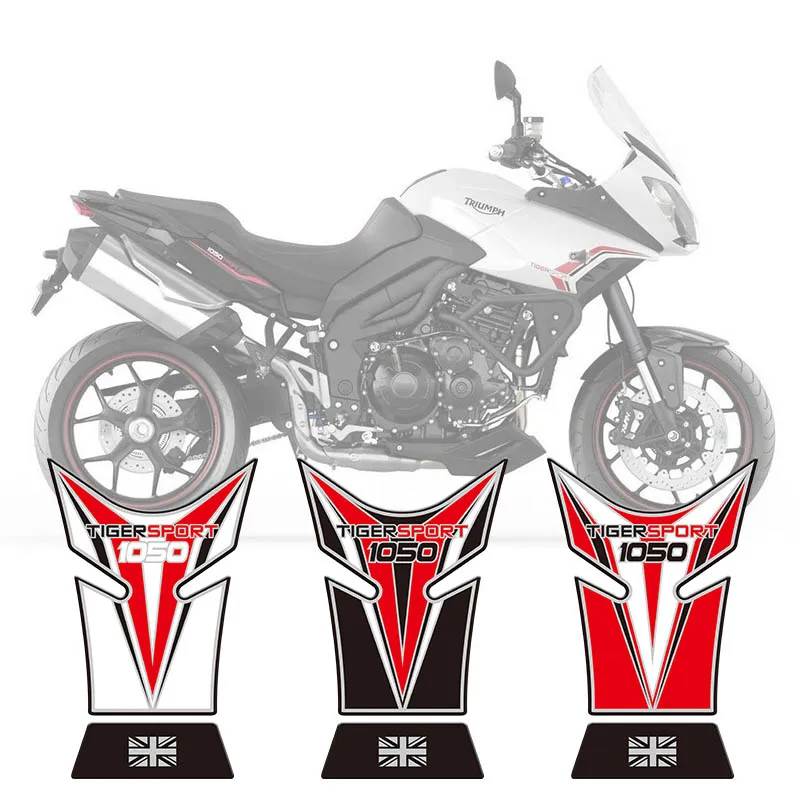 Мотоциклетная 3d-наклейка с эмблемой танка Защитная Наклейка для Tiger Sport 1050 2013 - 2015 |