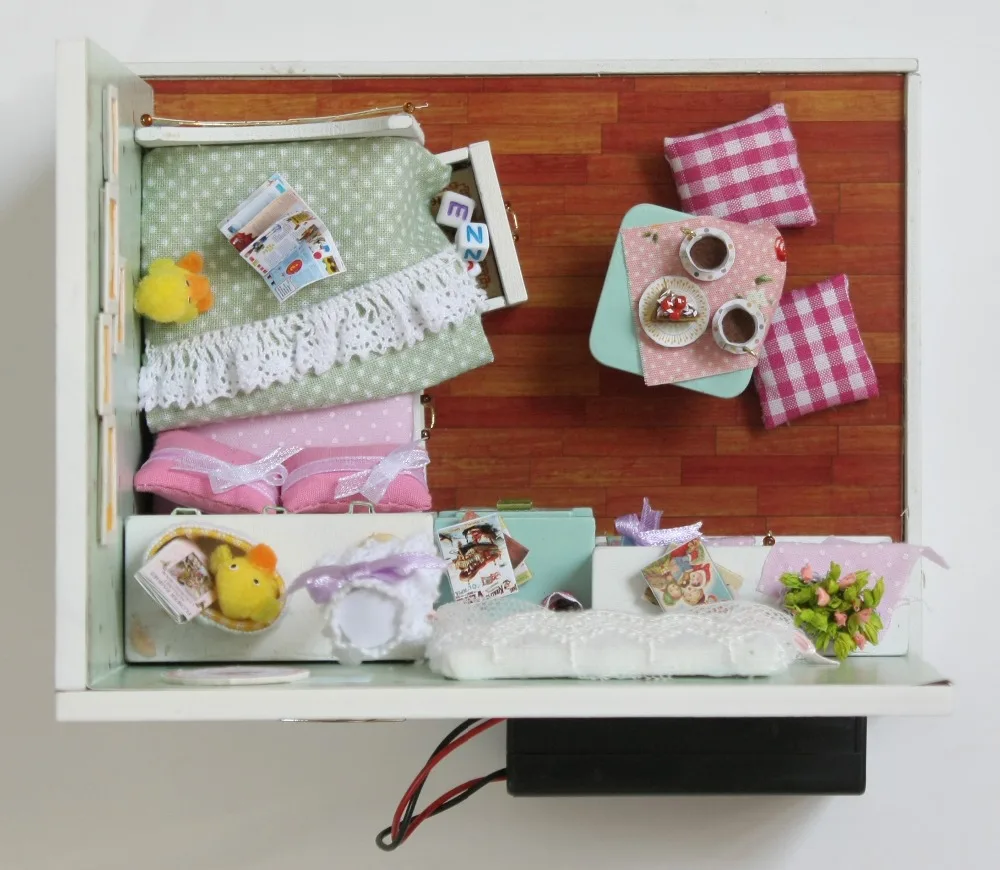 Кукольный дом ручной работы мебель Miniatura Diy кукольные домики миниатюрный кукольный домик деревянные игрушки для детей Взрослые подарок на день рождения