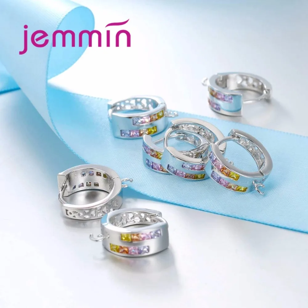 Оптовая продажа 10 шт делая аксессуара крючки для женщин Серьги Fingdings 925