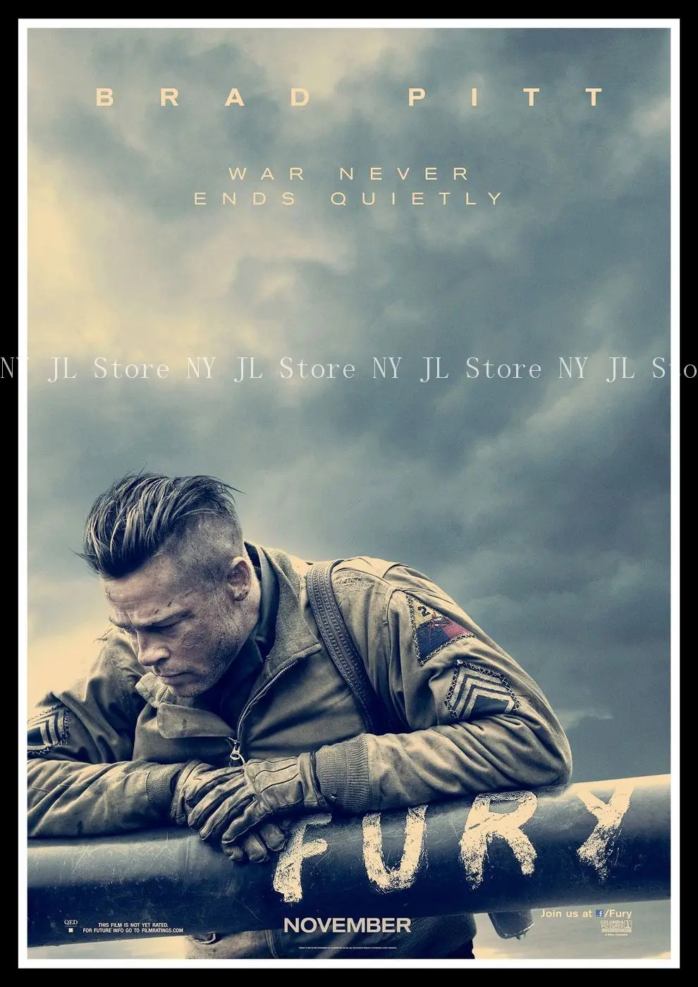 Винтажный декоративный плакат Fury в стиле ретро настенные плакаты подарок для