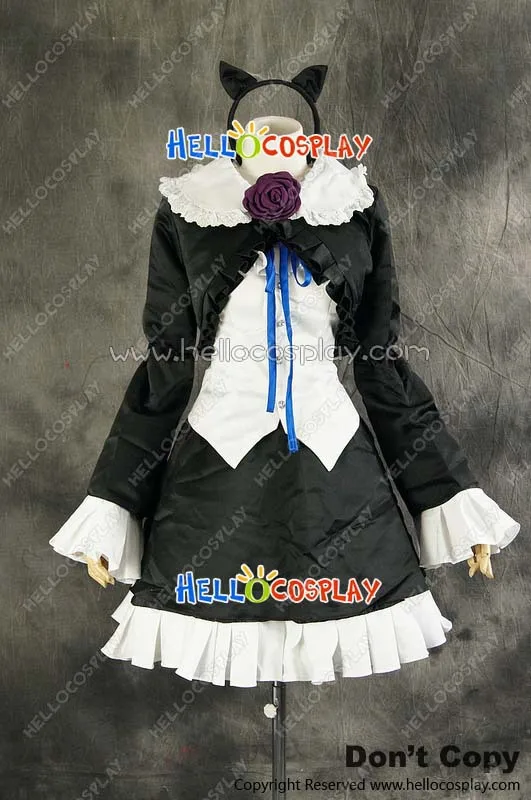 Фото Oreimo Моя младшая сестра не может быть такой милый костюм Kuroneko для косплея костюм H008 №1