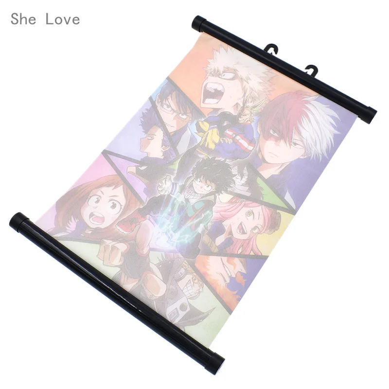 She Love Japan аниме My Hero Academy настенный свиток живопись холст плакат Косплей домашний