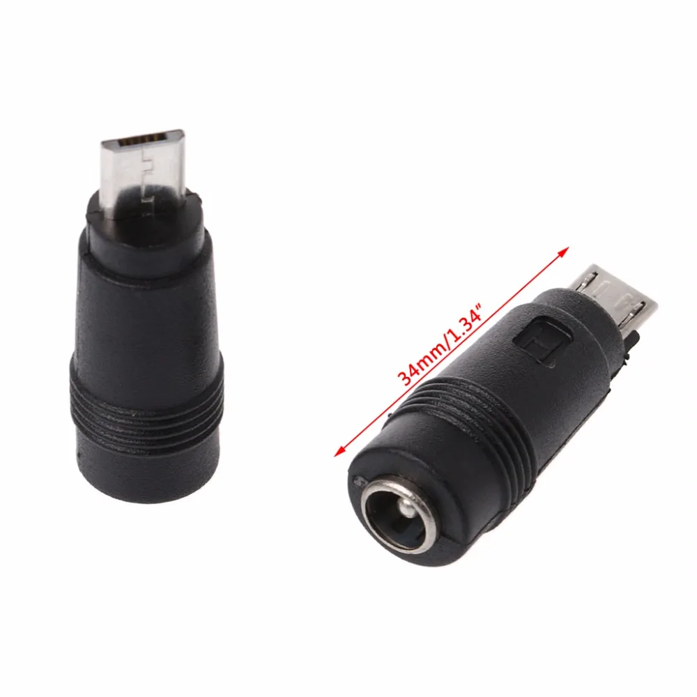 5 шт. 5x2 1 мм гнездовой разъем для Micro USB штекер DC питания адаптер|Соединители| |