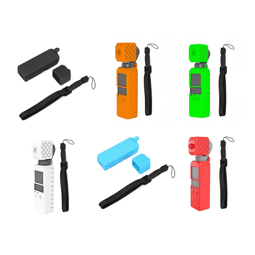 Для osmo pocket gimbal camera силиконовый чехол стабилизатор для фотоаппарата чехол для DJI OSMO Pocket handheld gimbal аксессуары