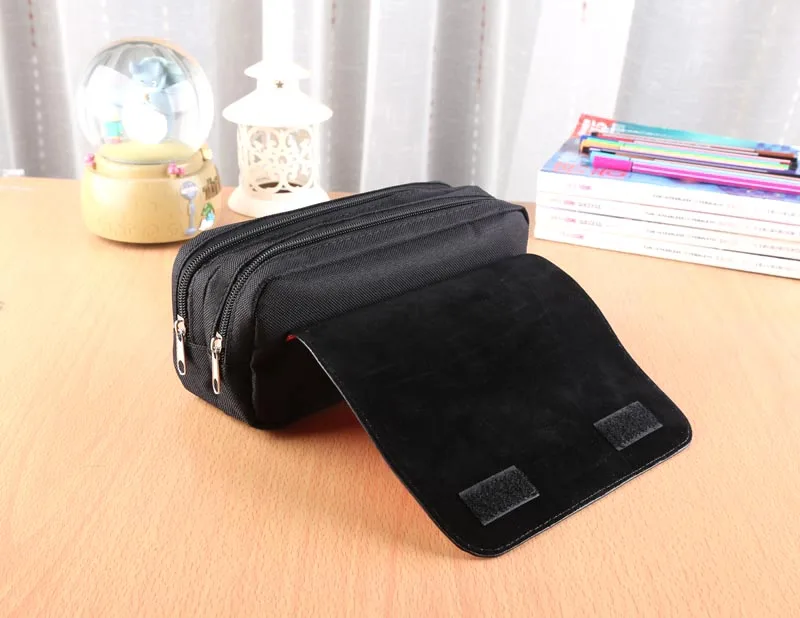 

Attack on Titan Anime Travel Accessories Bag Double-zipper Pencil Case Student School Stationery Bag for Men Women Cosplay Gift