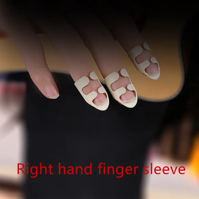 4 шт./компл. гитарная оболочка для правой руки защита ногтей Универсальный тон