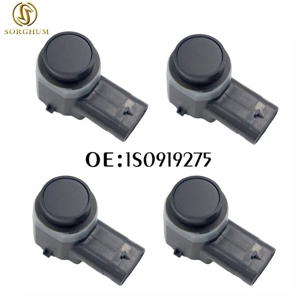 Фото Датчик парковки PDC 1S0919275 3C0919275S, 4 шт., для VW Jetta MK5 Golf MK5 6 Passat B6 4H0919275 №1