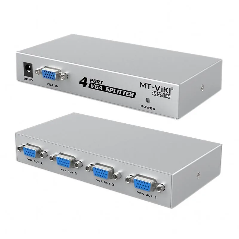 4-портовый разветвитель VGA 15HDF 150MHz Metal | Компьютеры и офис