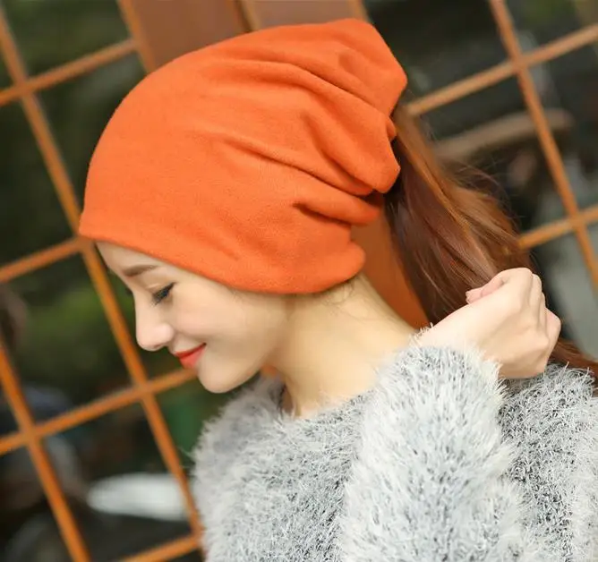 Модные осенне-зимние женские шапки 2016 Лидер продаж облегающие вязаные шарики