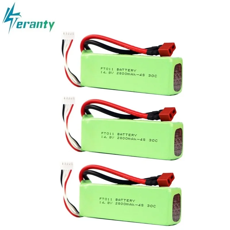 2800mah 14 8 V батарея RC 4s Lipo 30C 803496 для FT010 FT011 лодка Вертолет самолет автомобиль