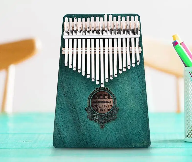

Фортепиано для большого пальца Kalimba, 17 тонов, одна доска, фортепиано для большого пальца