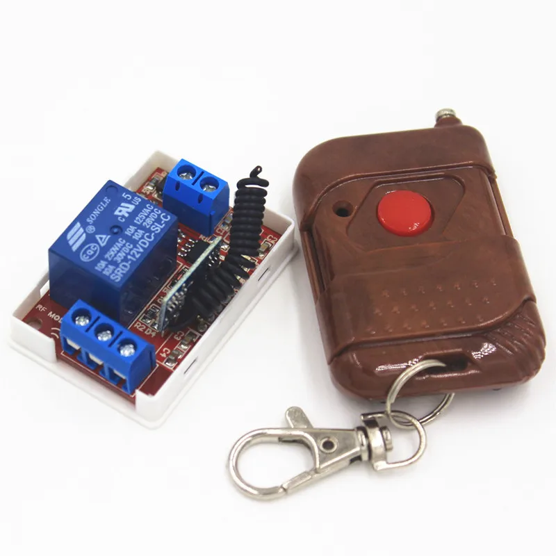 433 мГц Универсальный беспроводной Дистанционное управление переключатель DC 12 В в