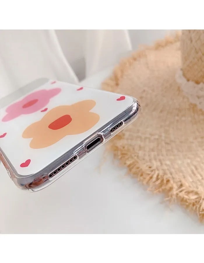 Чехол Gimfun для телефона в стиле ретро с изображением цветов и зеркалом Iphone Xs Xr Xsmax 6s