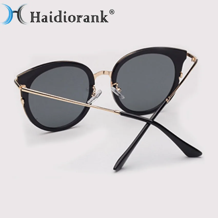 Поляризованный Cat Eye Солнцезащитные Очки Женщины Марка Дизайнер 2017 Vintage Ретро