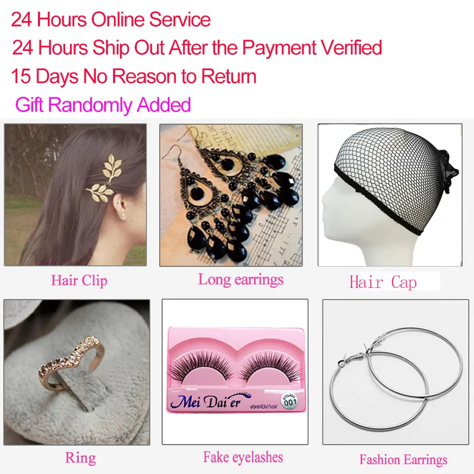 

Styleicon Straight Human Hair Wigs 100% Human Hair Short Hair Wig 150% Density U-Part Malaysian Lace Hair Wig 7 Color Available