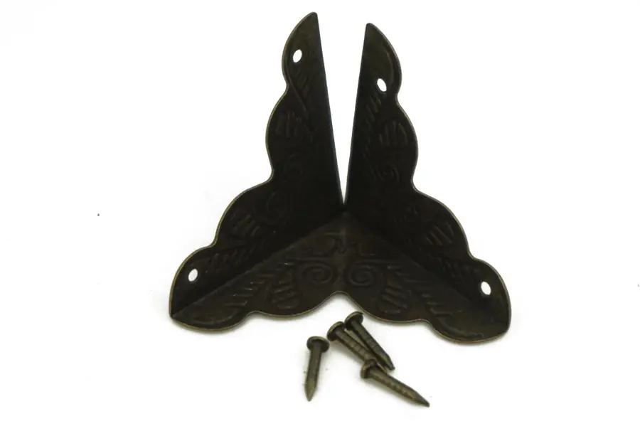 4 шт./лот Золотое железное покрытие Угловой протектор для художественного