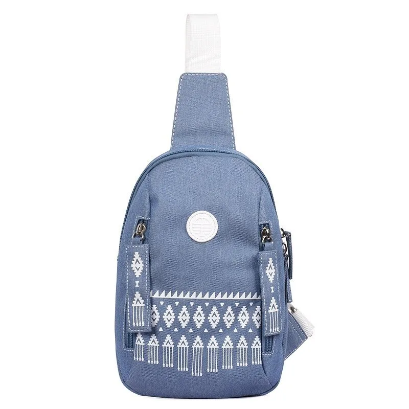 

National Backpack Women Chest Shoulder Bagpack One Strap Sling Mochila Feminina Plecak For Teenage Girls Rucksack Travel Bags