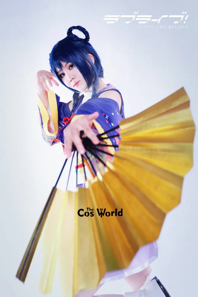 Love Live Kaguya No Shiro De Odoritai ангельский Ангел Сонода кимоно Уми униформа наряд костюм