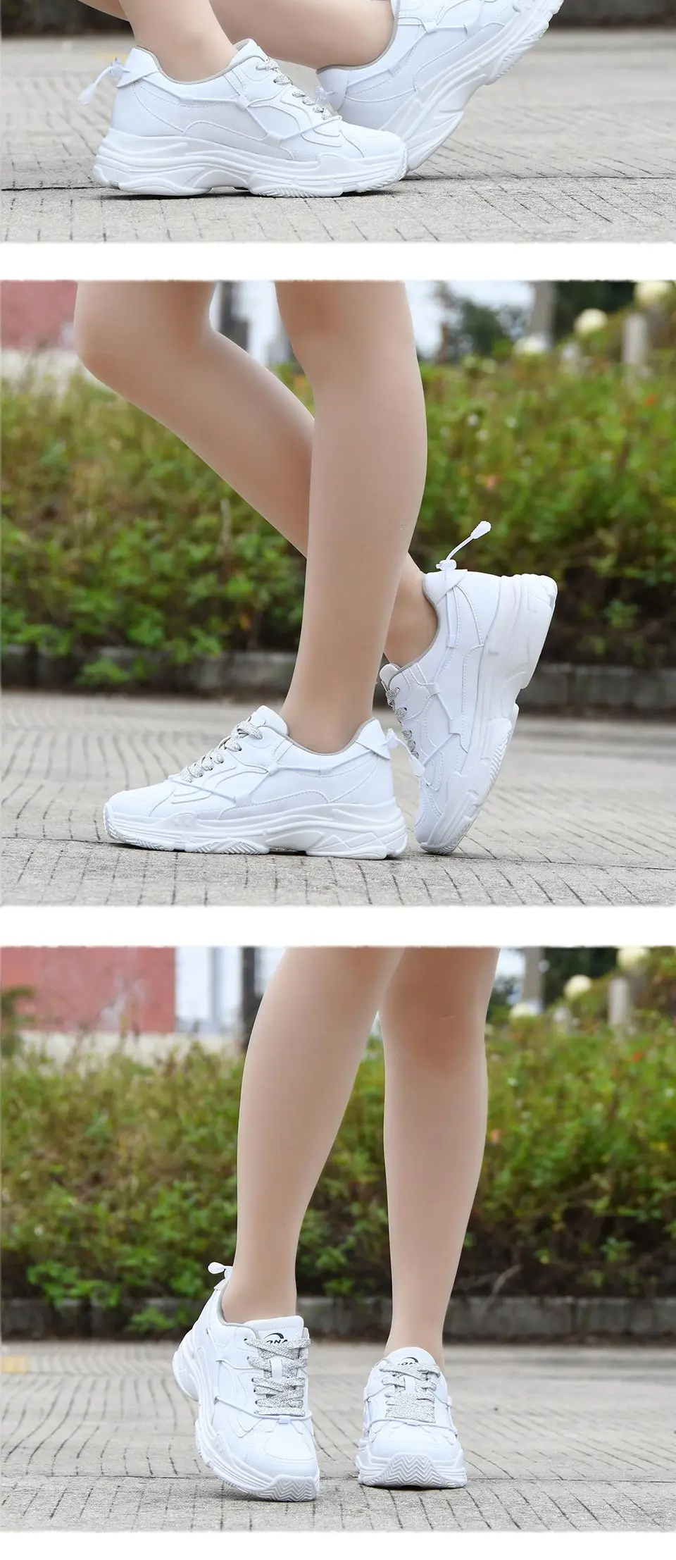 BONA/Новинка года; сезон весна-осень; дизайнерские женские модные кроссовки; удобная повседневная обувь; Feminimo; женская обувь для отдыха на платформе