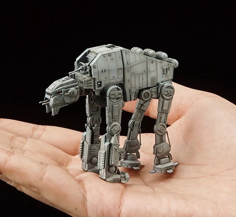 Оригинальные BANDAI Звездные войны модель автомобиля AT-M6 012 ПВХ Фигурки Brinquedos куклы игрушки Фигурки