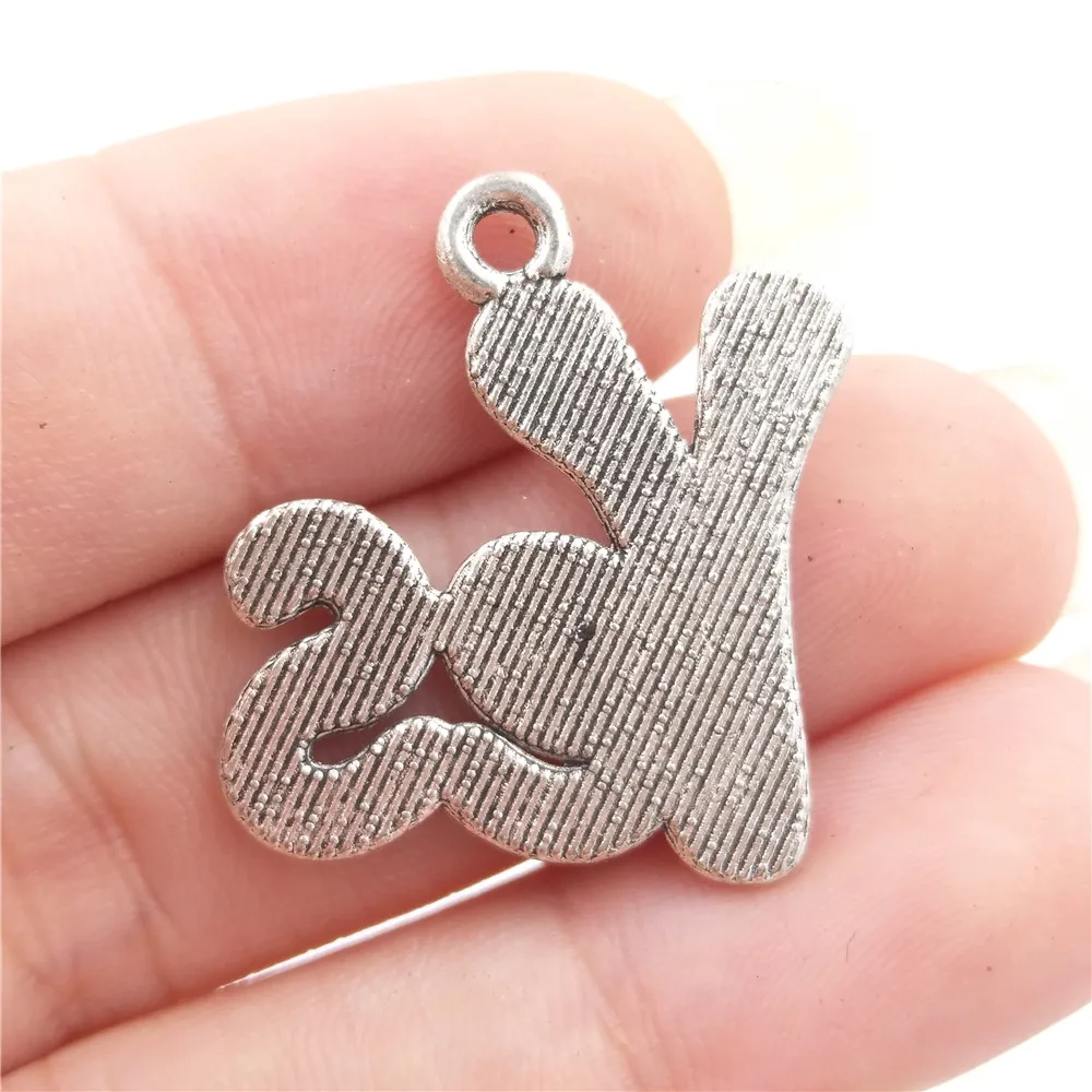 Подвеска для браслета из цинкового сплава 23 х20 мм | Украшения и аксессуары