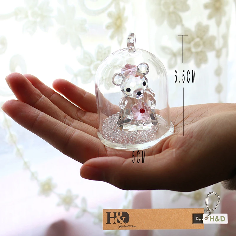 H &amp D винтажный подарок на день Святого Валентина милый медвежонок с цветком в
