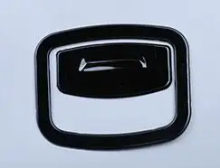 Подходит для Renault Koleos samsung QM6 автомобильное внутреннее покрытие: нержавеющая сталь коробка для хранения со-приводом ручка переключателя отделка крышки отделка 2 шт - Название цвета: 3