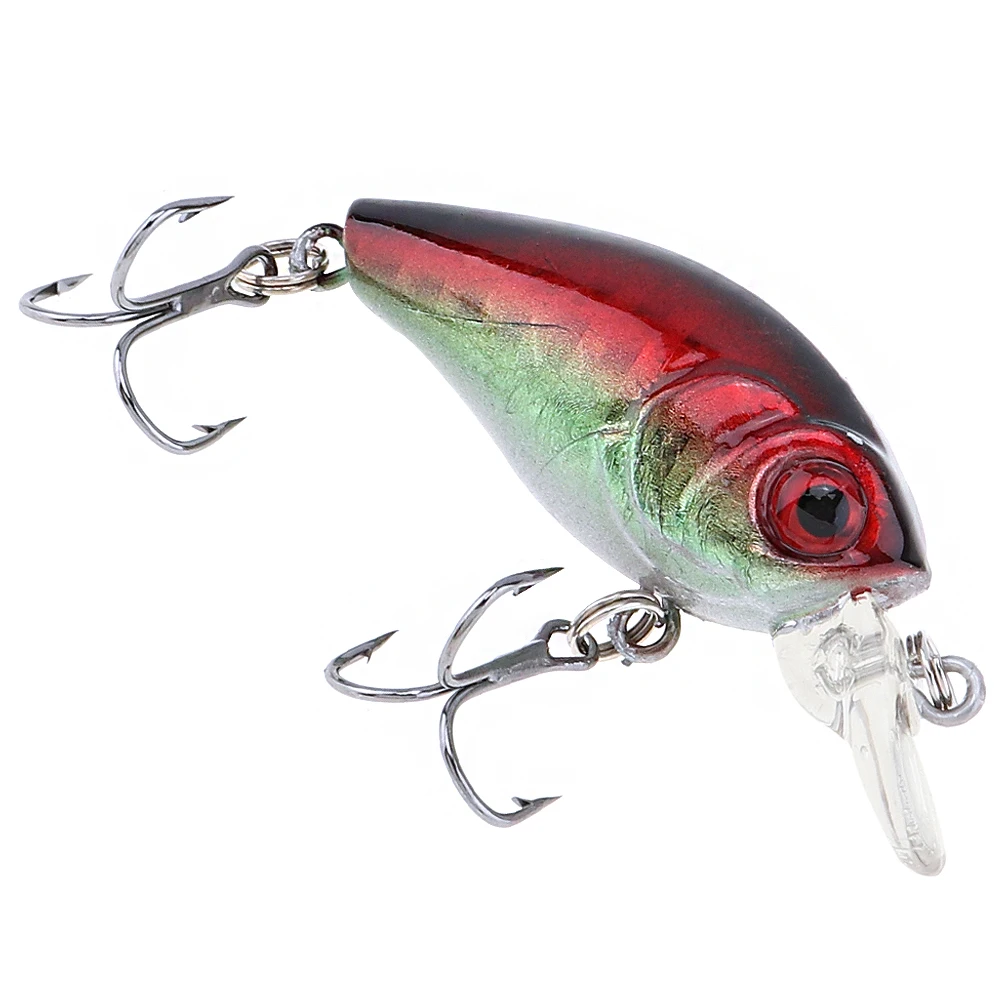 1 шт. 4 5 см 2 г рыболовная приманка для глубокого плавания Crankbait 0 м глубина туго