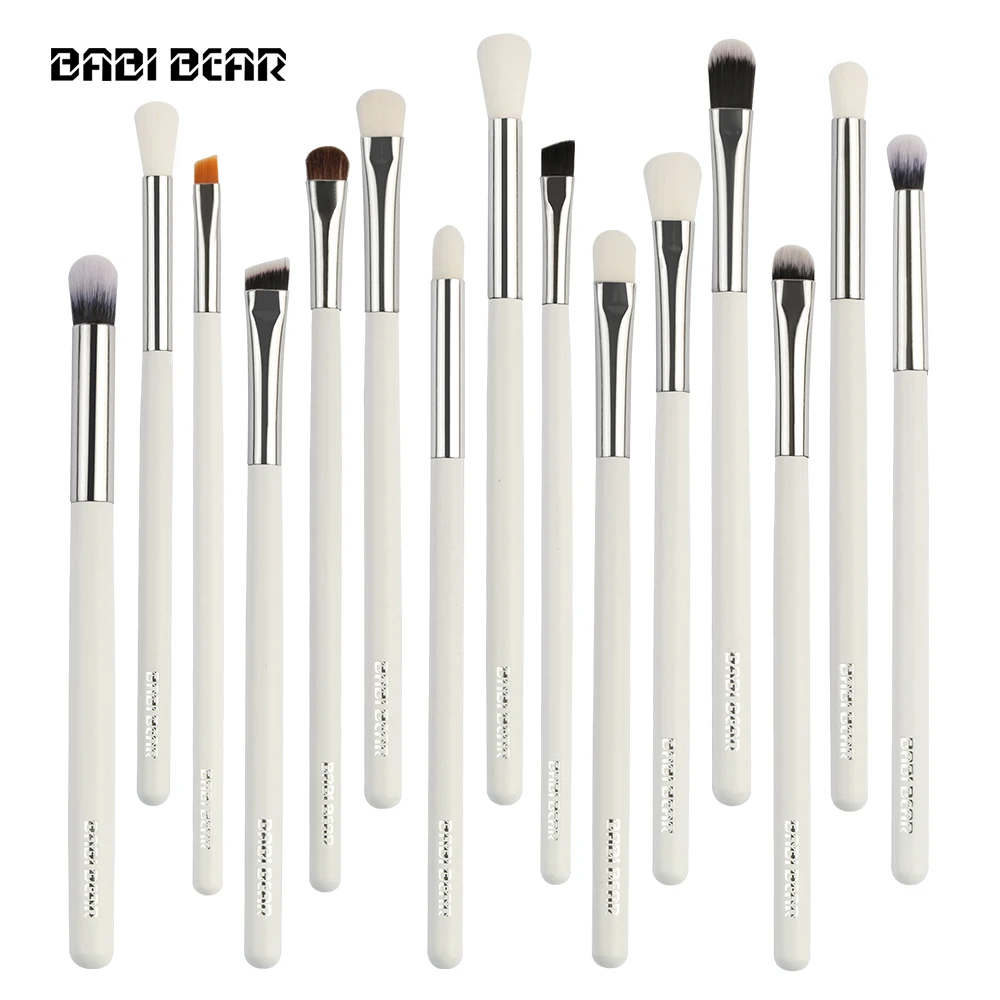 BABI BEAR 15 шт./компл. профессиональный набор кисточек для теней тени глаз Кисть