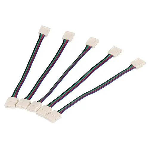 5x4 Pin SMD светодиодный RGB быстрый разъем мужской кабель 17 см|Соединители| |