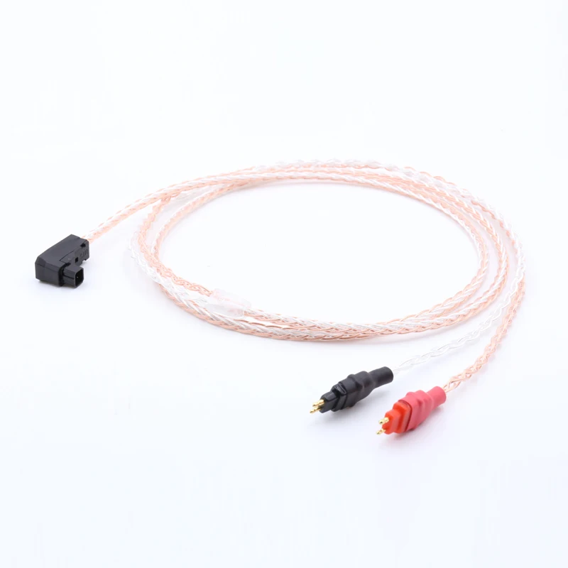 

Free shipping RSA/ALO Silver Plated 5N OFC Cable For HD580, HD600, HD650 Headphone cable