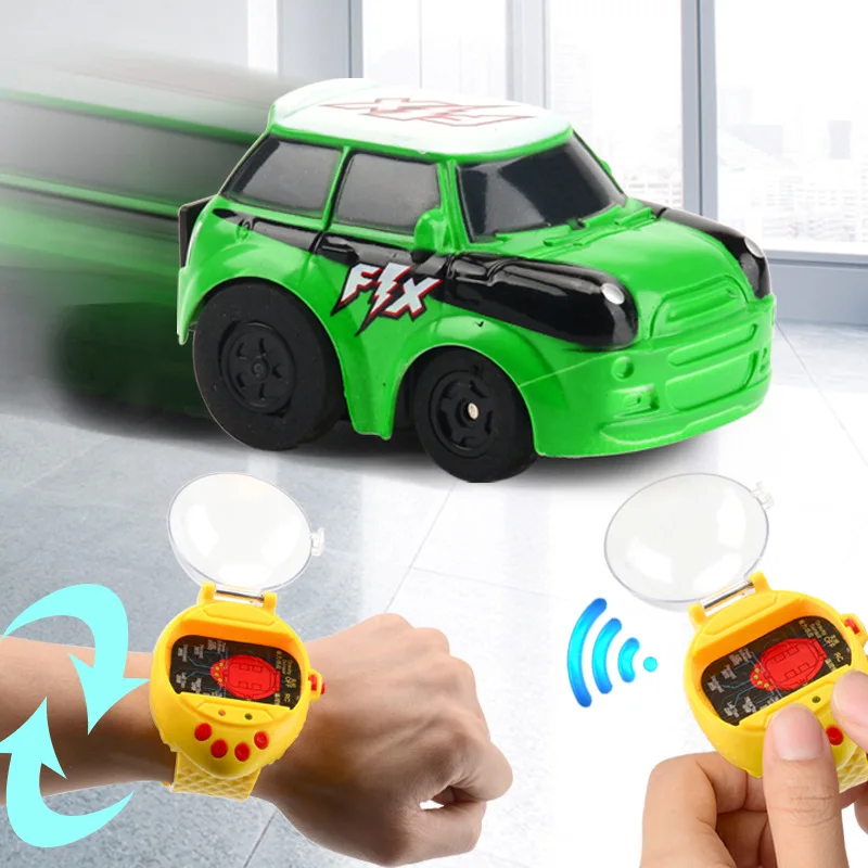 Умные часы с дистанционным управлением RC автомобиль мини мультфильм гравитация