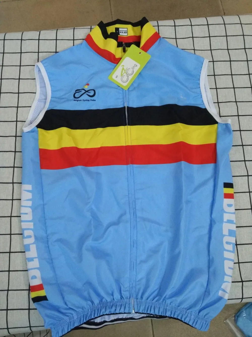 

2016 BELGIUM NATIONAL TEAM Summer Sleeveless Cycling Vest Mtb Clothing Bicycle Maillot Ciclismo Bike Clothes