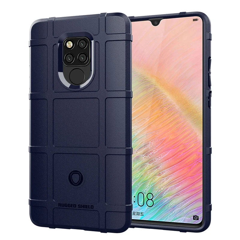 Всесторонний защитный чехол 360 градусов для Huawei Mate 20X мягкий ТПУ толстый твердый