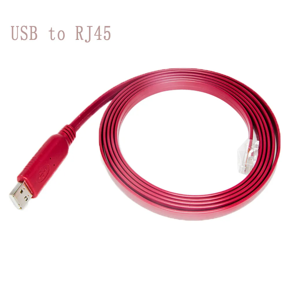 1,8 м USB к RJ45 Cisco маршрутизатор консоль 6 футов 1,8 м кабель с FTDI чип для чипа конвертер USB консольный кабель