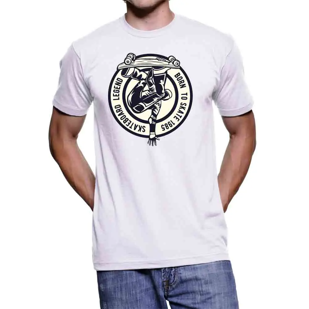 

2019 Man'S Op Neck Designer Adults Casual Tee Shirt T - Shirt Men Skateboard Legend Print Tee Shirt Homme