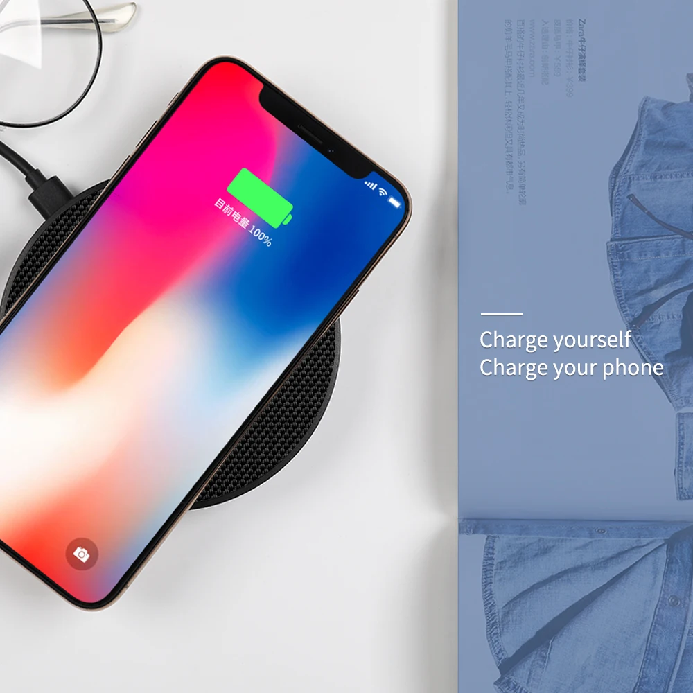 Беспроводное зарядное устройство NILLKIN 15 Вт 7,5 Вт для Xiaomi 9 для iPhone 11 XS Max X для samsung Note 10 10+ S10 S9 Plus для huawei