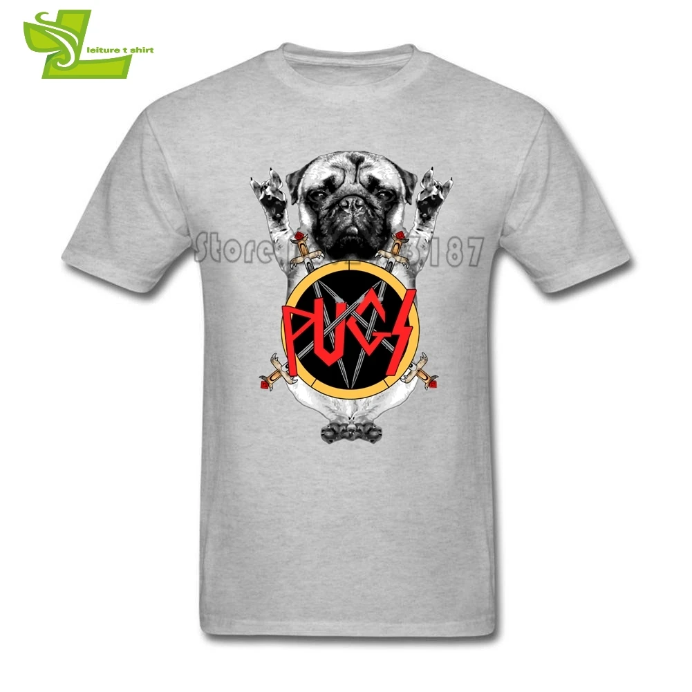 Футболка мужская с принтом мопса 100% хлопок|pug t shirt|men summert shirt |