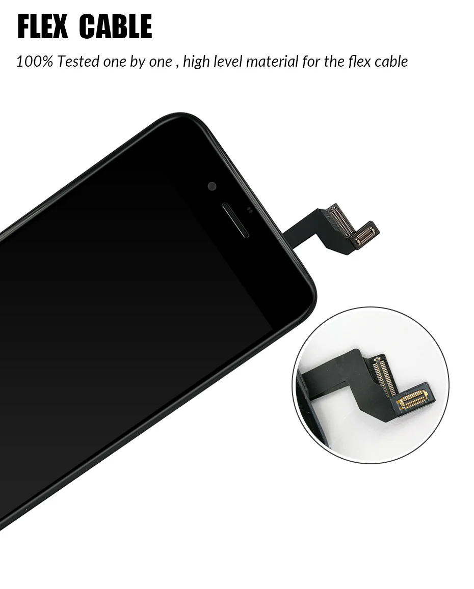 AAAA ЖК-дисплей для iphone 5 5S 6 6 S Plus ЖК-экран дисплей для iphone 6 S 6 S Plus ЖК-дигитайзер сенсорный экран запасная сборка