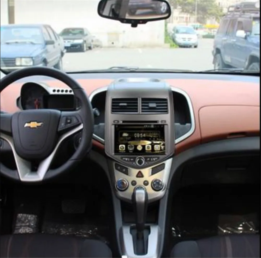 8 дюймов Android 0 7 1 восемь ядер Автомобильный CD DVD GPS плеер для Chevrolet Sonic Aveo 2011 ~ 2016 4G RAM