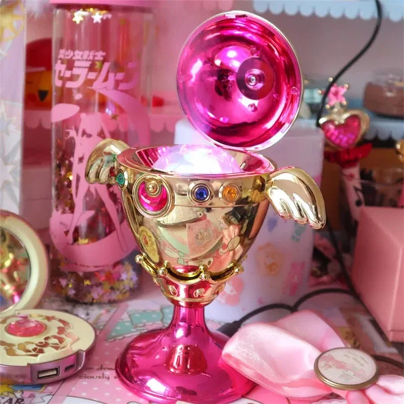 

anime cardcaptor sakura Sailor Rainbow Moon Chalice Proplica humidifier figure