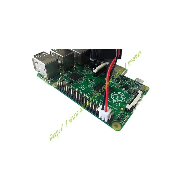 raspberry pi чехол raspberry pi B+ Корпус с маленьким вентилятором, с фиксированным винтом, утолщенная акриловая оболочка, сильный вентилятор