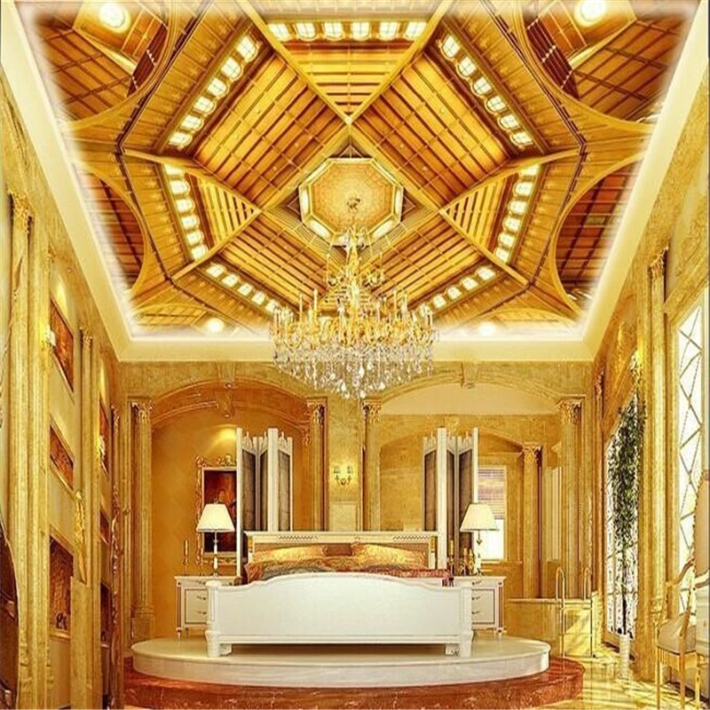 Обои для стен Европейский рисунок потолок недорогой отель торговый центр