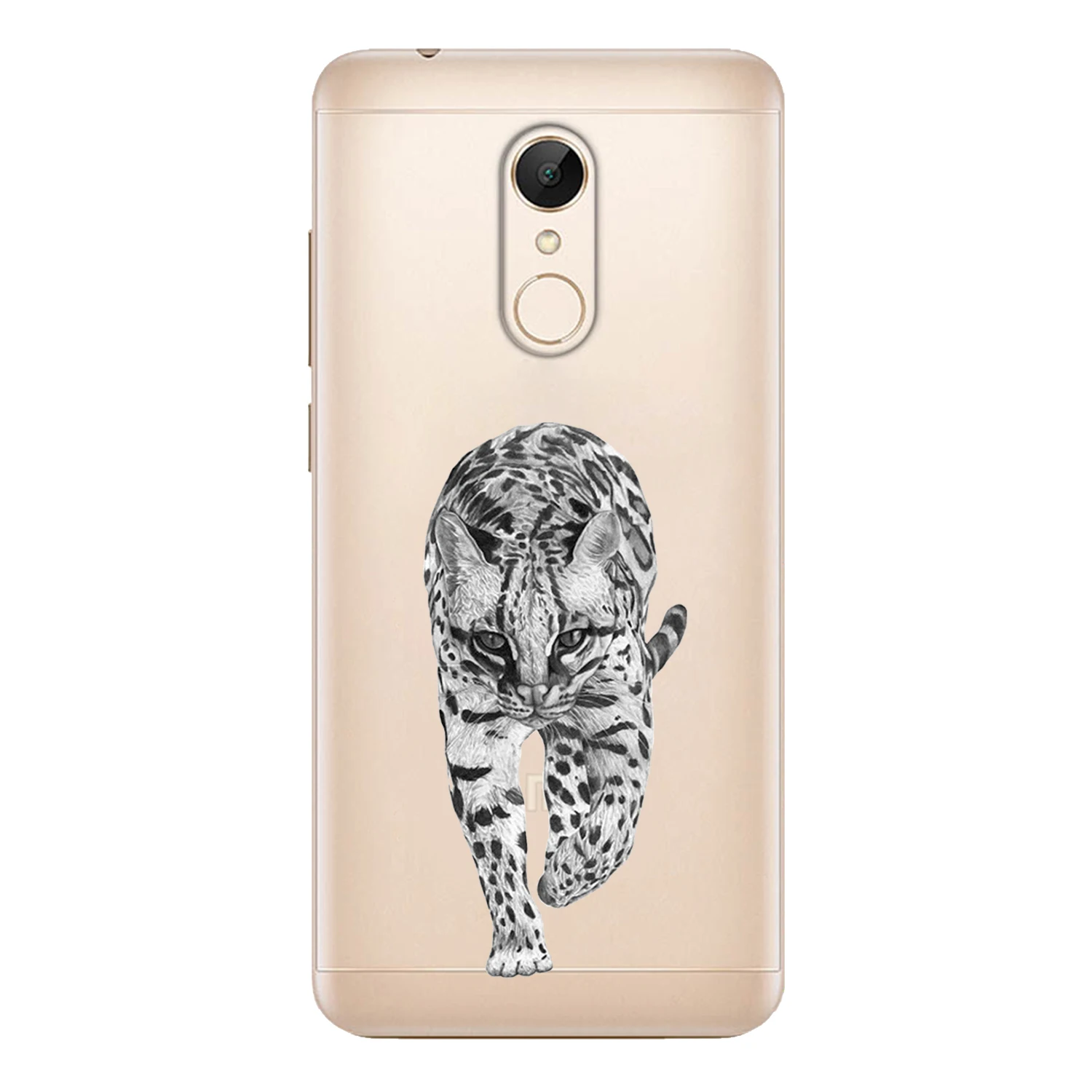 For Xiaomi Redmi 5 Case Cover 5.7&quot Soft TPU Silicone Popular Cute Pet Kitten Puppy Cat Flower Dog Monkey Painted Phone Back |