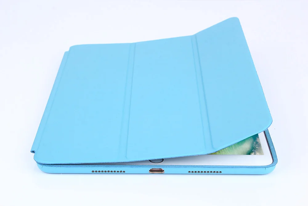 Light Blue Для iPad 9,7 чехол iPad 6-го поколения Чехол для iPad 5-го поколения Чехол 1:1 тонкий легкий смарт-чехол - Цвет: Light Blue