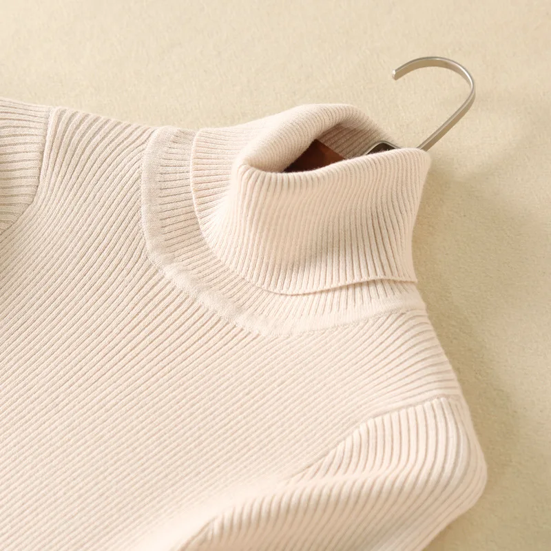 Длинные вязаные платья женские кашемировые свитера теплые зимние с длинным