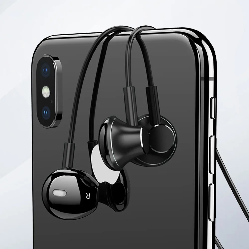 Совершенно новые спортивные магнитные беспроводные Bluetooth наушники стерео Hifi с