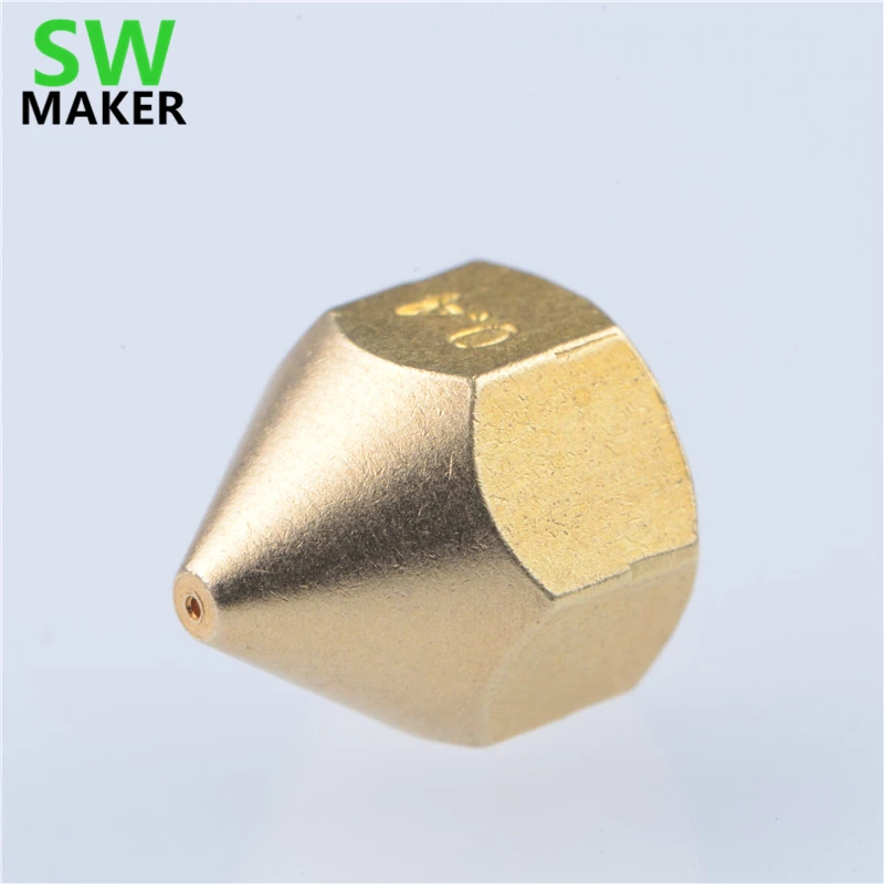 Сопло 0 2 мм 4 8 для 3D принтера латунь/нержавеющая сталь сопло 1 75 нить|nozzle 0.2mm|0.2mm